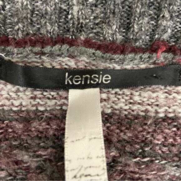 Kensie Three Quarter Length Shawl Collar Cardigan. Size L. - Picture 3 of 11